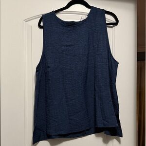 Chic Soul Deep Blue Tank Top